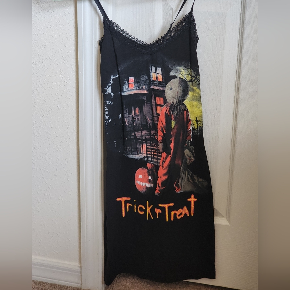Goth Black Mini Dress